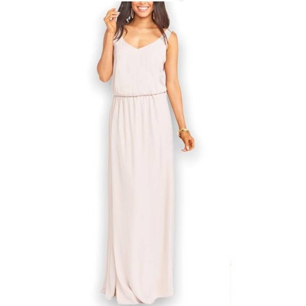 Show Me Your Mumu Kendal Maxi Dress Small Style MBM6-141 Show Me The Ring Crisp